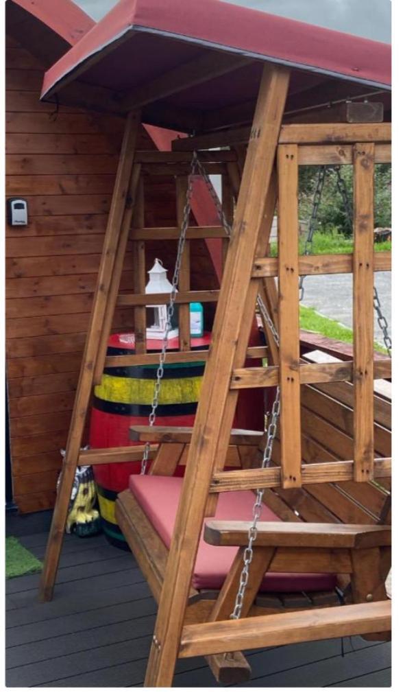 Heatherbrae Cosy Wooden Pod Kyle of Lochalsh Exterior foto